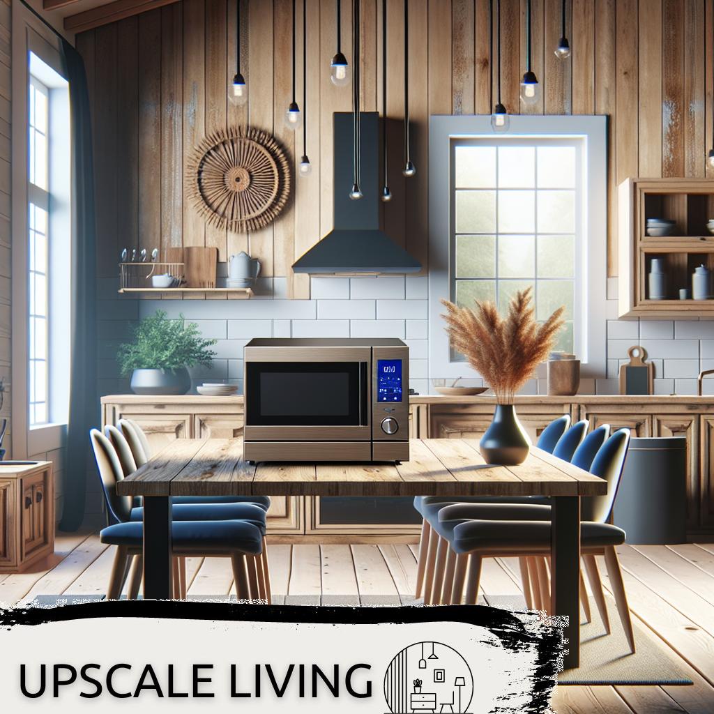 ALT-Text: Moderne Küche mit E-Geräten, einschließlich Kühlschrank, Herd und Geschirrspüler, in einem stilvollen und funktionalen Design.