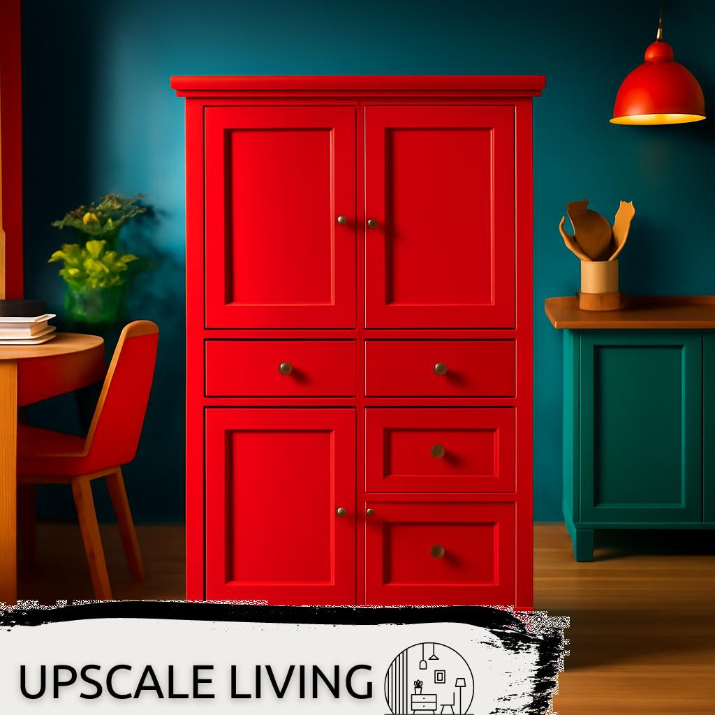 ALT Text: Moderne weiße Küchenschränke mit eleganten Griffen und viel Stauraum in einer hellen, geräumigen Küche